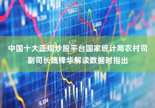 中国十大正规炒股平台国家统计局农村司副司长魏锋华解读数据时指出